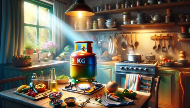 cuanto dura una bombona de gas de 9 kg para cocinar