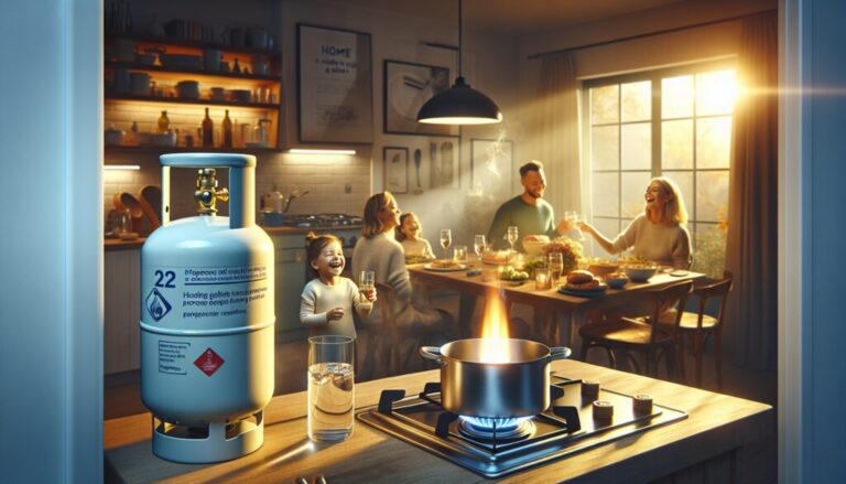 que tan seguro es el gas propano en el hogar y la industria